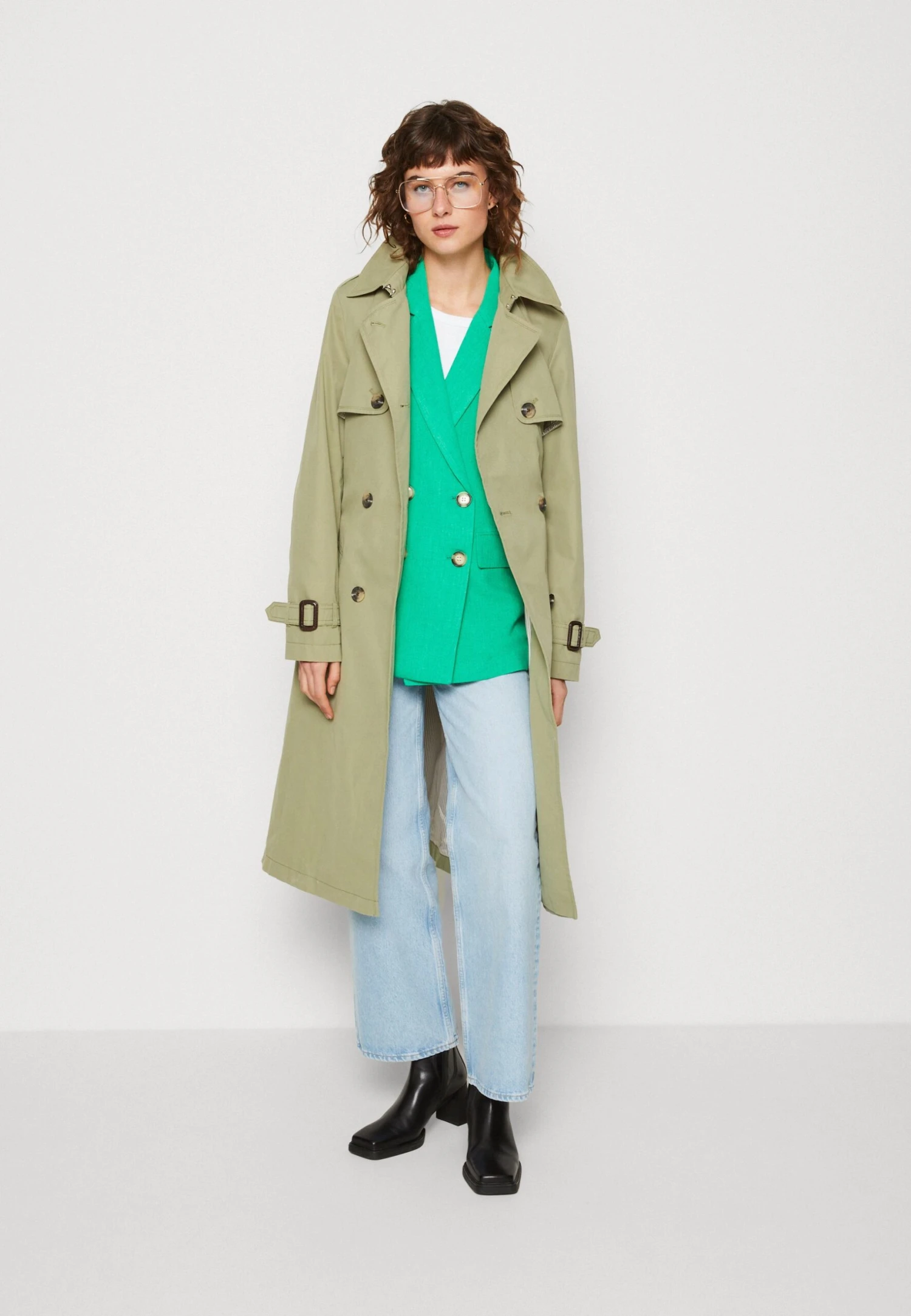 Anna Field Blazer - Green 2 Anna Field Blazer - Green - Afbeelding 2