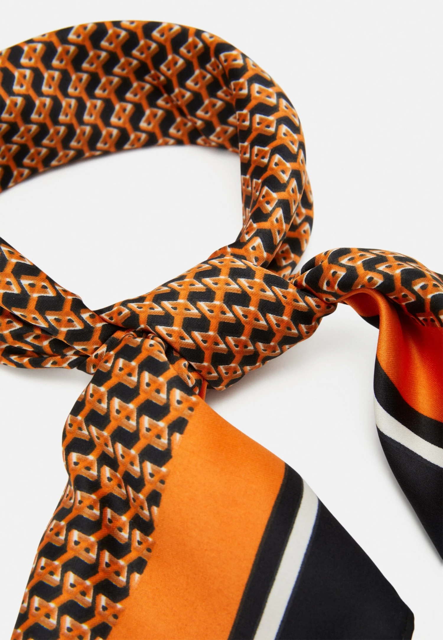 Anna Field 2 Pack - Halsdoek - Brown/Off-White 2 Anna Field 2 Pack - Halsdoek - Brown/Off-White - Afbeelding 2